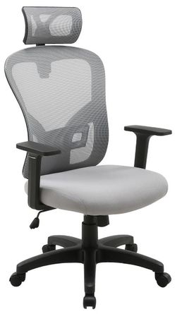 mesh chair grey