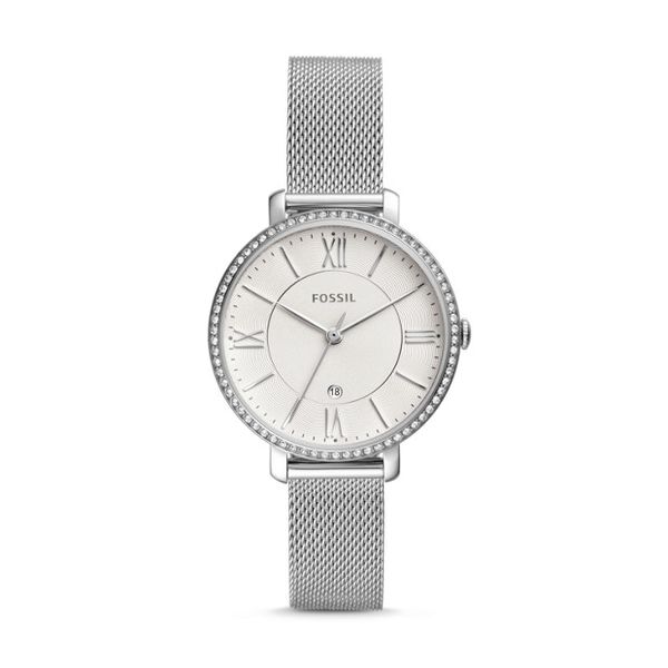 Fossil Jacqueline Three-Hand Stainless Steel Watch-ES4627
