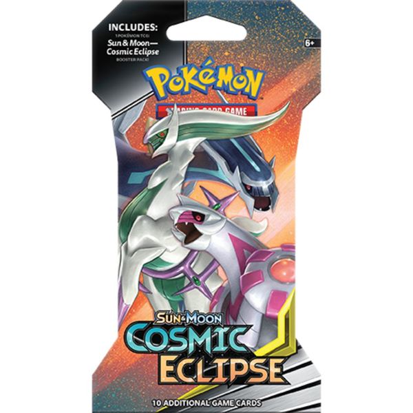 Pokémon Sun &amp; Moon 12 - Cosmic Eclipse Sleeved Booster