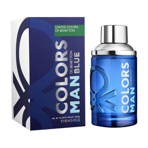 Benetton Colors Man Blue Edt 60Ml (Parallel Import)