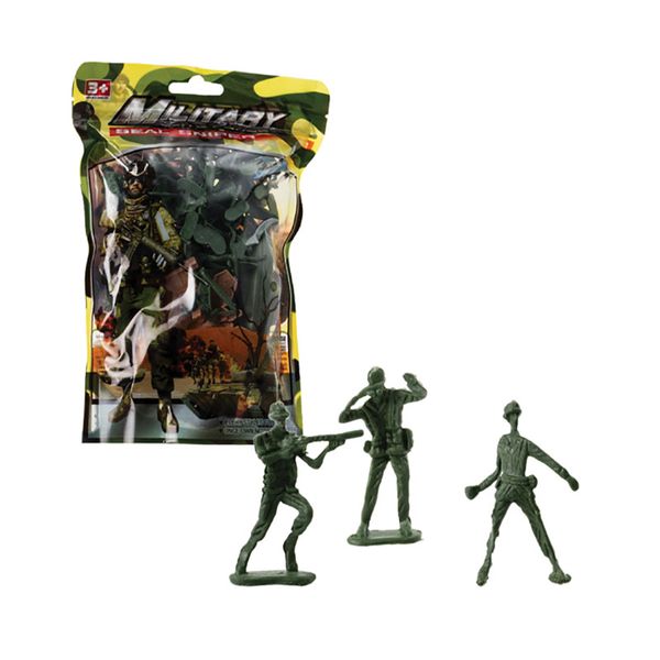 Bulk Pack x 2 Boys Playset Military Figurine Combat Set