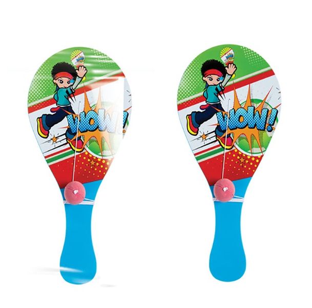 Bulk Pack x 2 Paddle Ball Set 13 x 0.3 x 26.5 cm