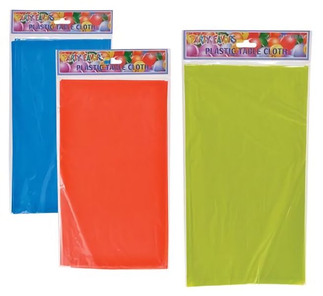 Bulk Pack x 3 Party Table-cloth Plastic Boy 132 x 183 cm
