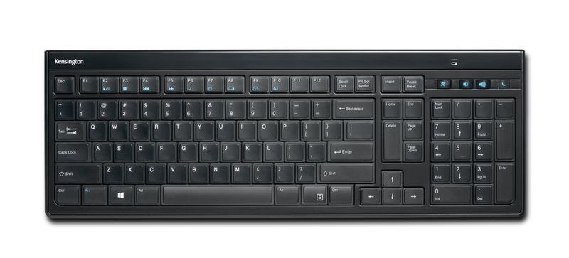 Kensington - Advance Fit Slim Wireless Keyboard - Black