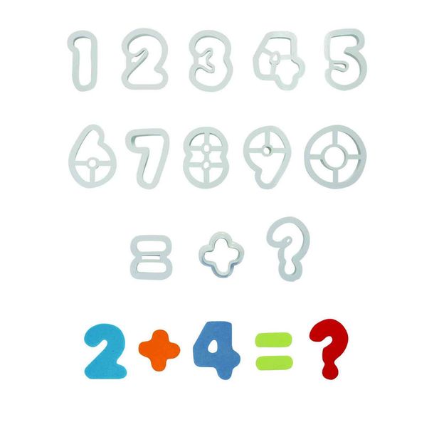 PME - Cutters for Cake Decorating - Numbers