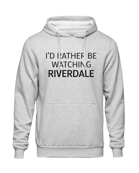 JuiceBubble I'd Rather Be Watching Riverdale Hoodie -Black