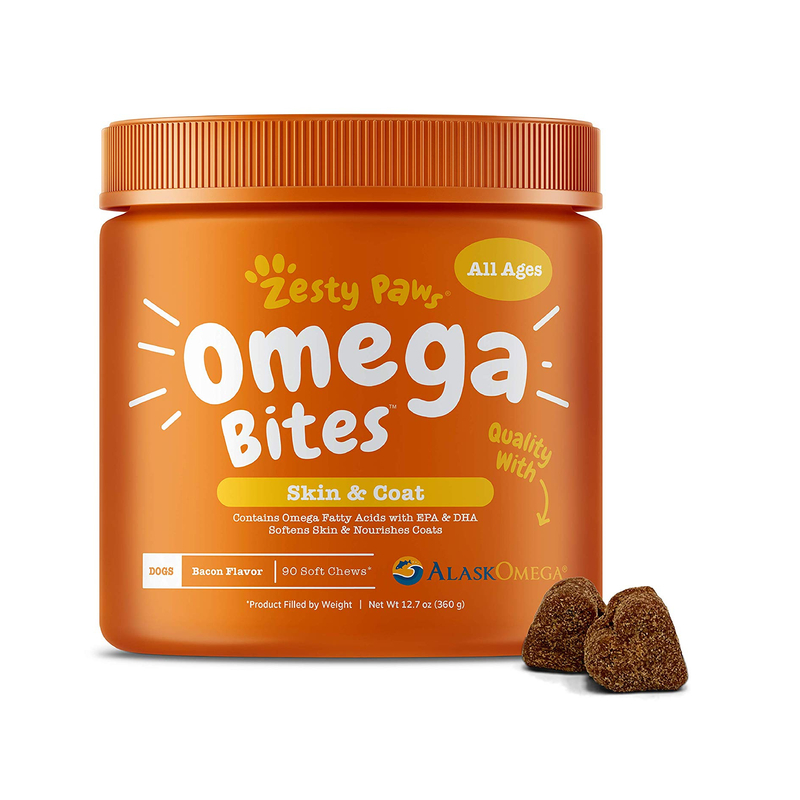 Zesty Paws Omega 3 Alaskan Fish Oil Chew Treats for Dogs Buy Online