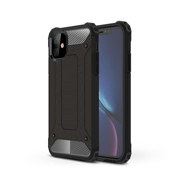 TUFF-LUV Rugged Armour Case for the Apple iPhone 11 Pro - Black