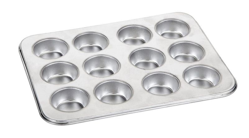 Metalix Tin 12 Cup Muffin Pan