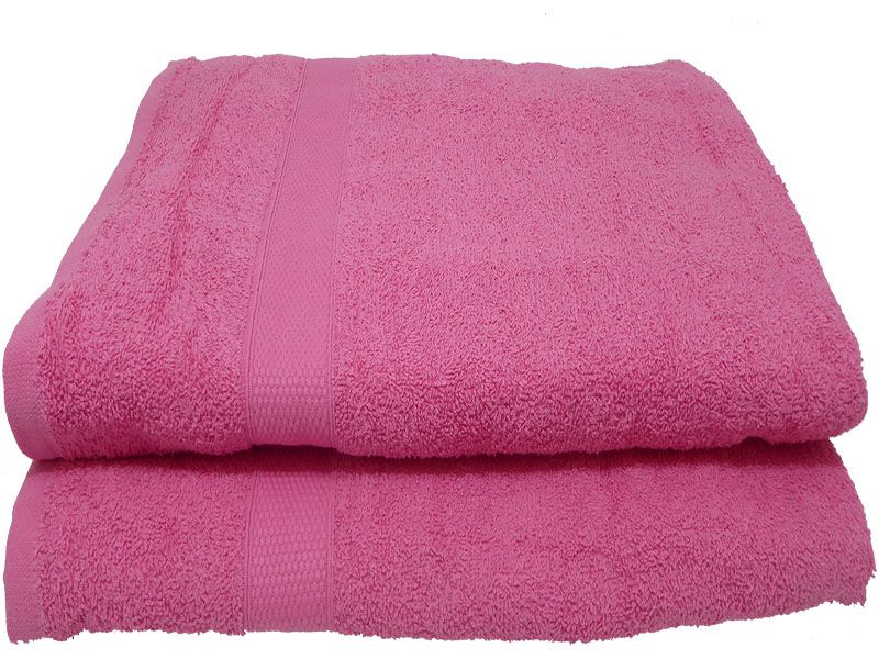 Auchen Bath Sheet 90x150 cm 400GSM Pink