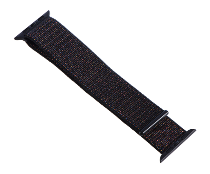 Linxure Apple Nylon Watch Band Speckled Black 38mm