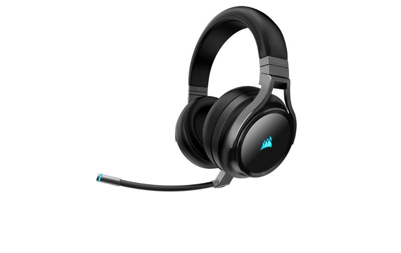 Corsair Virtuoso RGB Wireless Gaming Headset - Black + grey