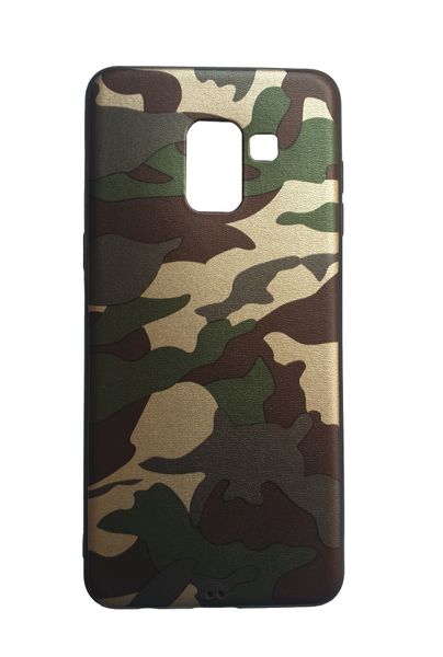 Soldier Swag Slim TPU Back Cover for Samsung Galaxy A8 2018 - Camo