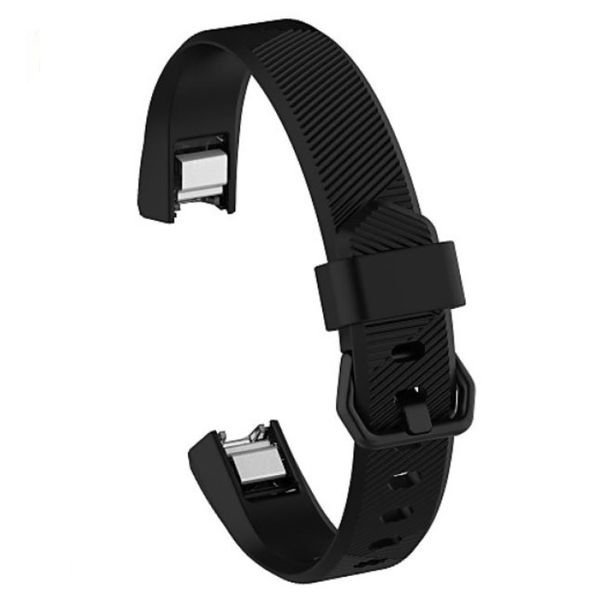 Black Small Silicone Band For Fitbit Alta