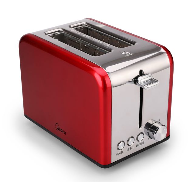 Midea 2 Slice Toaster - Red
