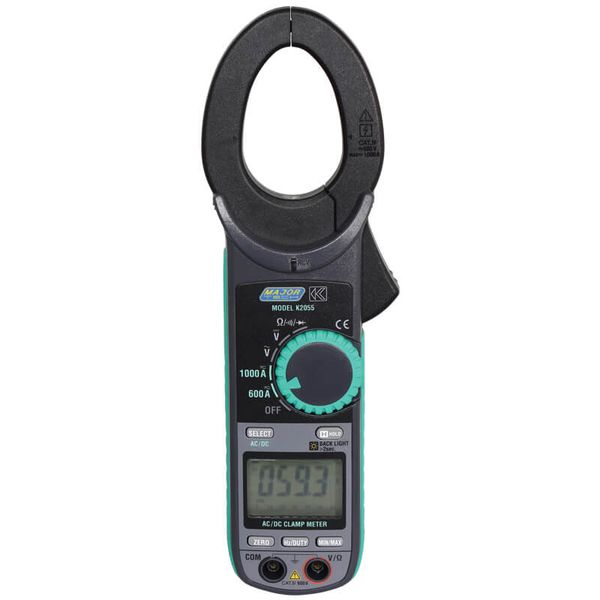 Major Tech Professional AC/DC Clamp Meter, 1000A (K2055) Kyoritsu