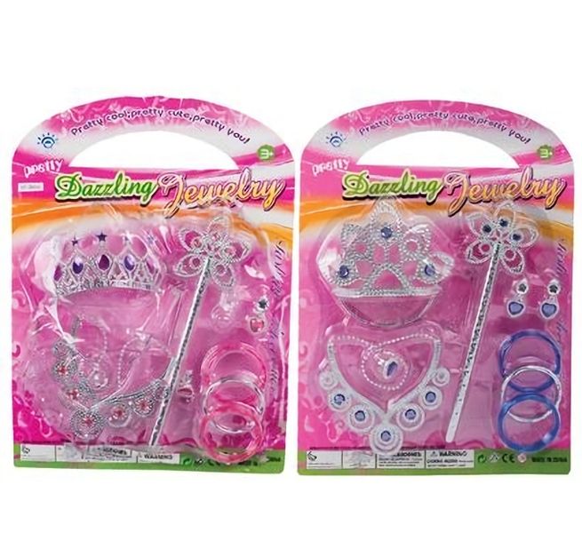 Bulk Pack x 2 Dress Up Jewellery Kit 9 piece