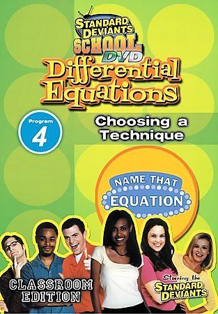 Differential Equations Module 4:Choos - (Region 1 Import DVD)