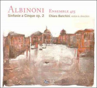 Chiara Banchini - Albinoni: Sinfonias Op 2 (CD)