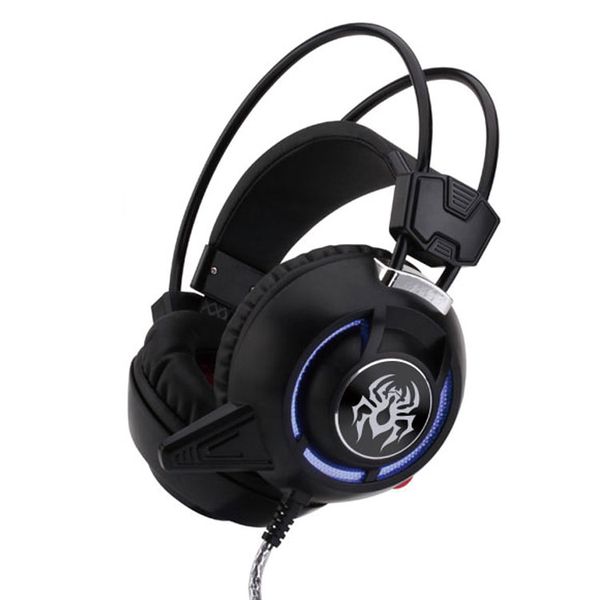 F35 Wired Gaming Headset &amp; Microphone For PC - Black