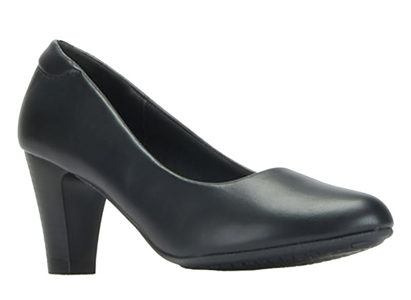 UB Corporate High Heel Court Shoe Black