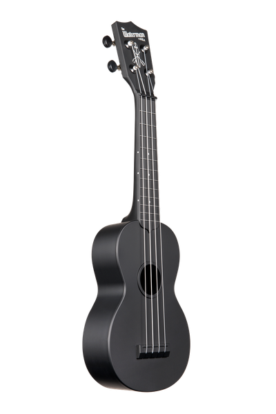 Kala KA-WMS-BK-S Waterman Plastic Soprano Ukulele - Matte Black