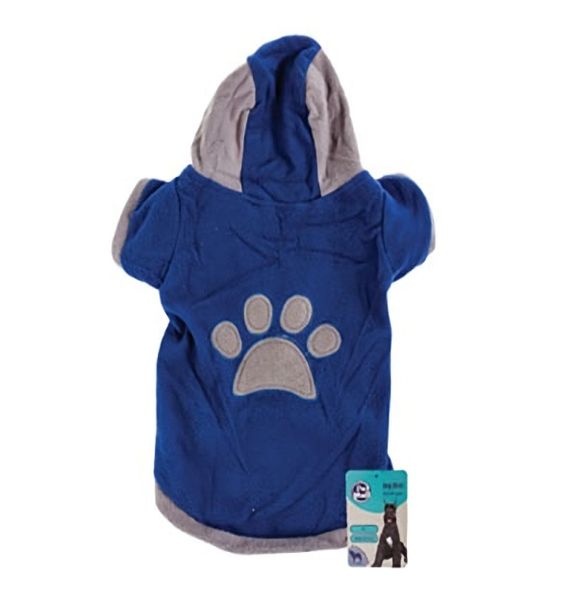 Pet Winter Shirt for Boys Paw/Bone XXL