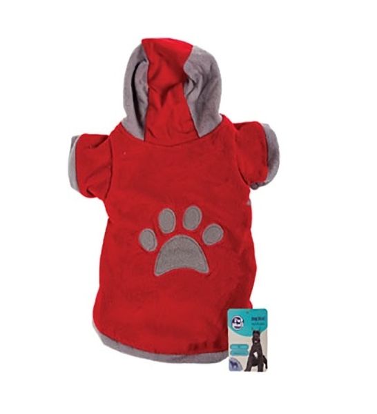 Pet Winter Shirt for Boys Paw/Bone XXL