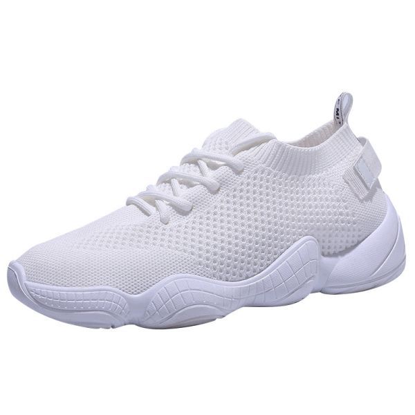 Women Fashion Breathable Lightweight Sneakers - White