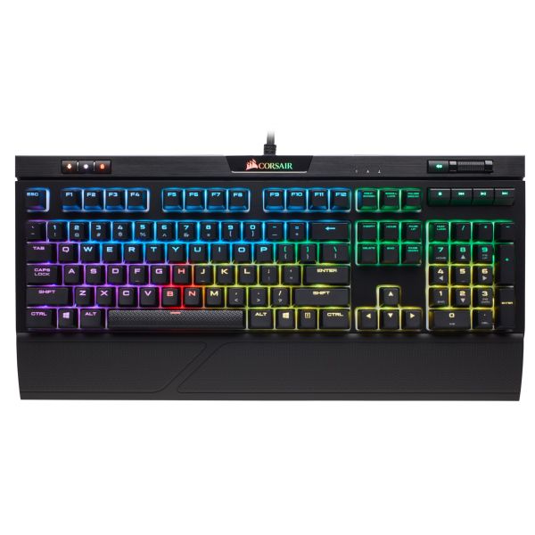 Corsair STRAFE RGB MK.2 Mechanical Gaming Keboard - Cherry MX Silent