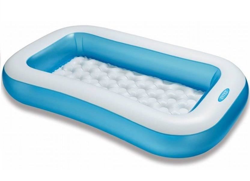 Intex Pool Rectangular 166x100x28cm Shop Today Get It Tomorrow