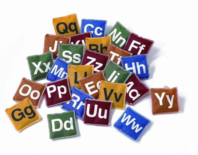 Alphabet Bean Bags - Set of 26