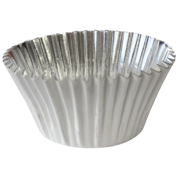 White Foil Baking Cases Pack of 30
