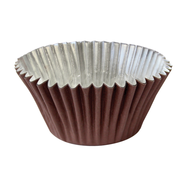 Chocolate Brown Foil Baking Cases Pack of 30