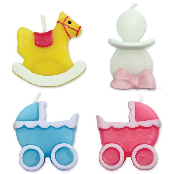 Baby Candles Set of 4