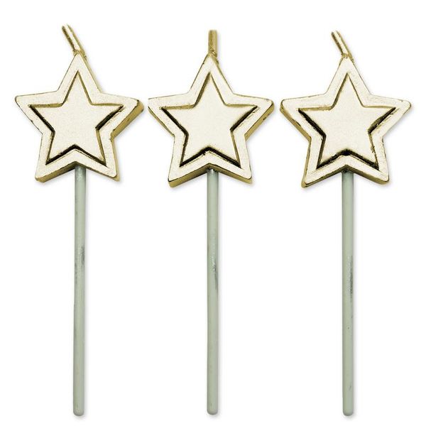 PME - Star Birthday Candles (set of 8)