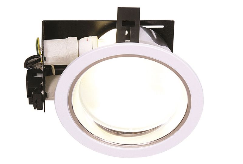 Recessed Downlighter For Two E27 Lamps