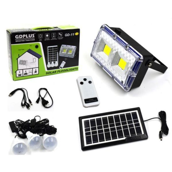 GD-11 Plus Solar Lighting System Kit