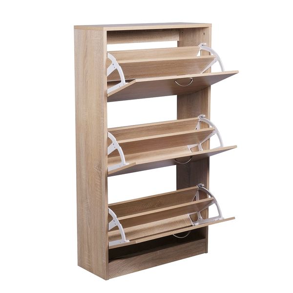 Kaio Perugia 3 Drawer Shoe Cabinet