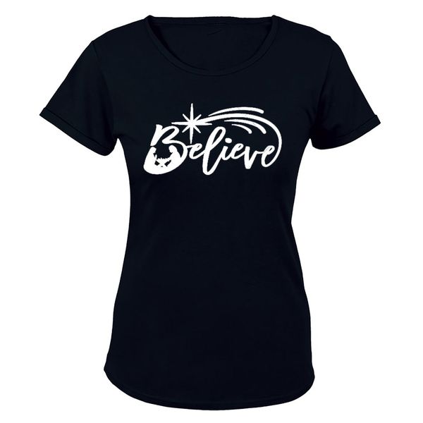 Christmas - Ladies - T-Shirt (Black image