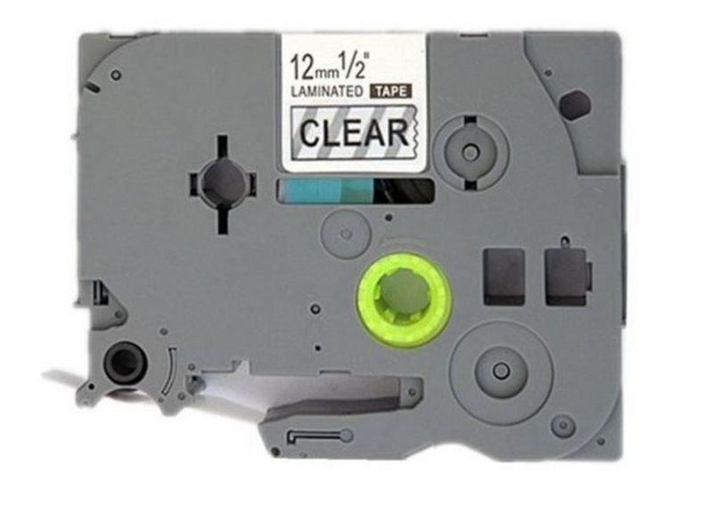 Brother TZ 131 Label Tape Laminated (12mm) Blk/Clr (8m) - Compatible