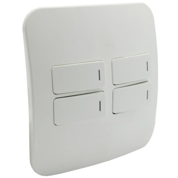 Veti Four Lever Light Switch (VG111C4H)