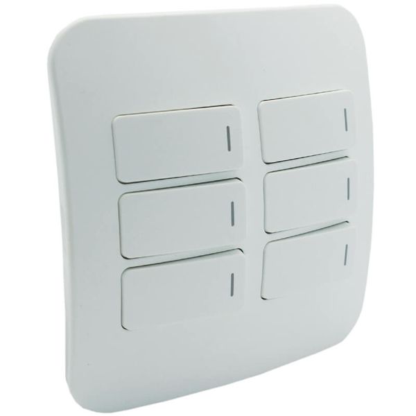 Veti Six Lever Light Switch (VG111C6H)