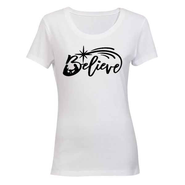 Believe - Christmas - Ladies - T-Shirt