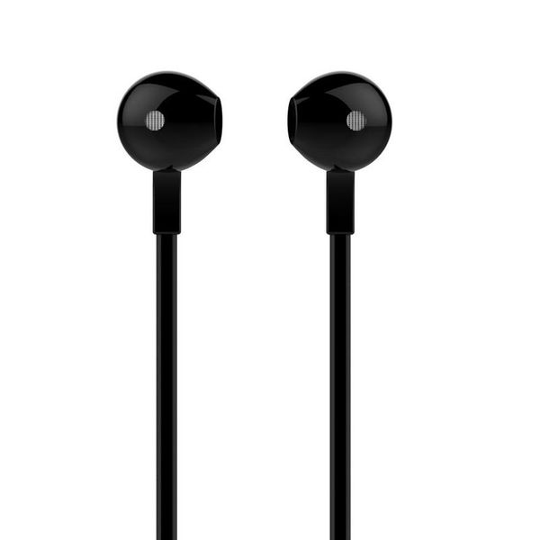Super Bass On-Ear Earphones With Mic 3.5mm Black