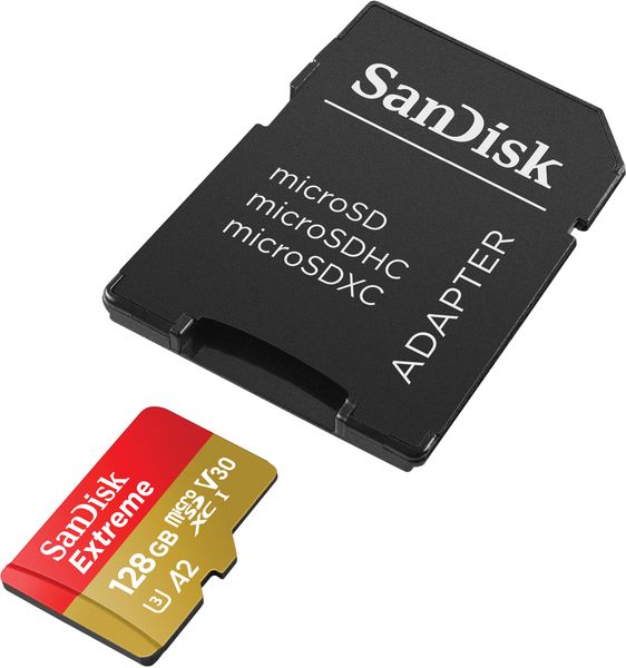 SanDisk 128GB 160MB/s MicroSD Extreme A2 C10 V30 UHS-I U4