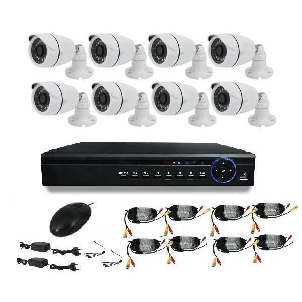8CH AHD CCTV kit 5mp 3.6mm cameras