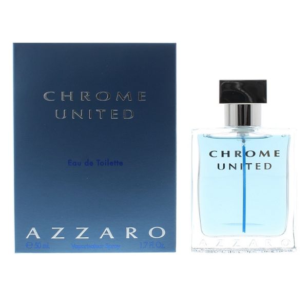 Azzaro Chrome United Eau De Toilette 50ml (Parallel Import)