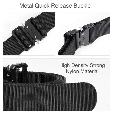 Black Military Side Release Buckle