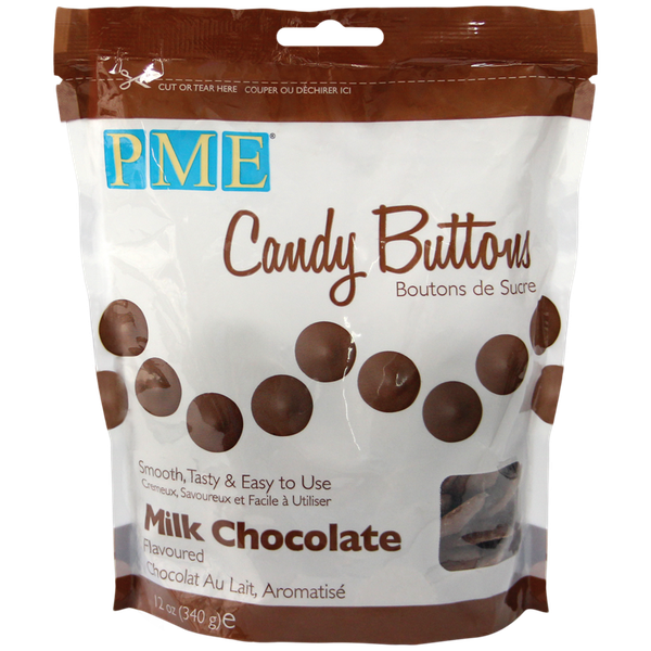 PME Candy Buttons - Milk Choc (340g)
